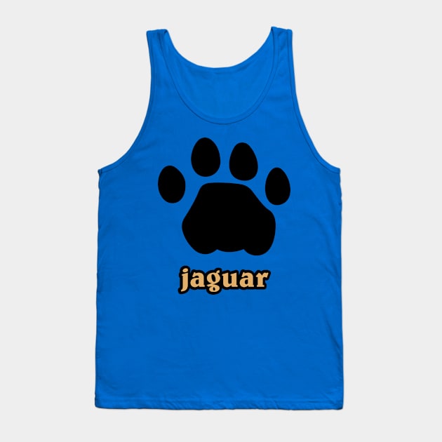 Jaguar Track Tank Top by ProcyonidaeCreative